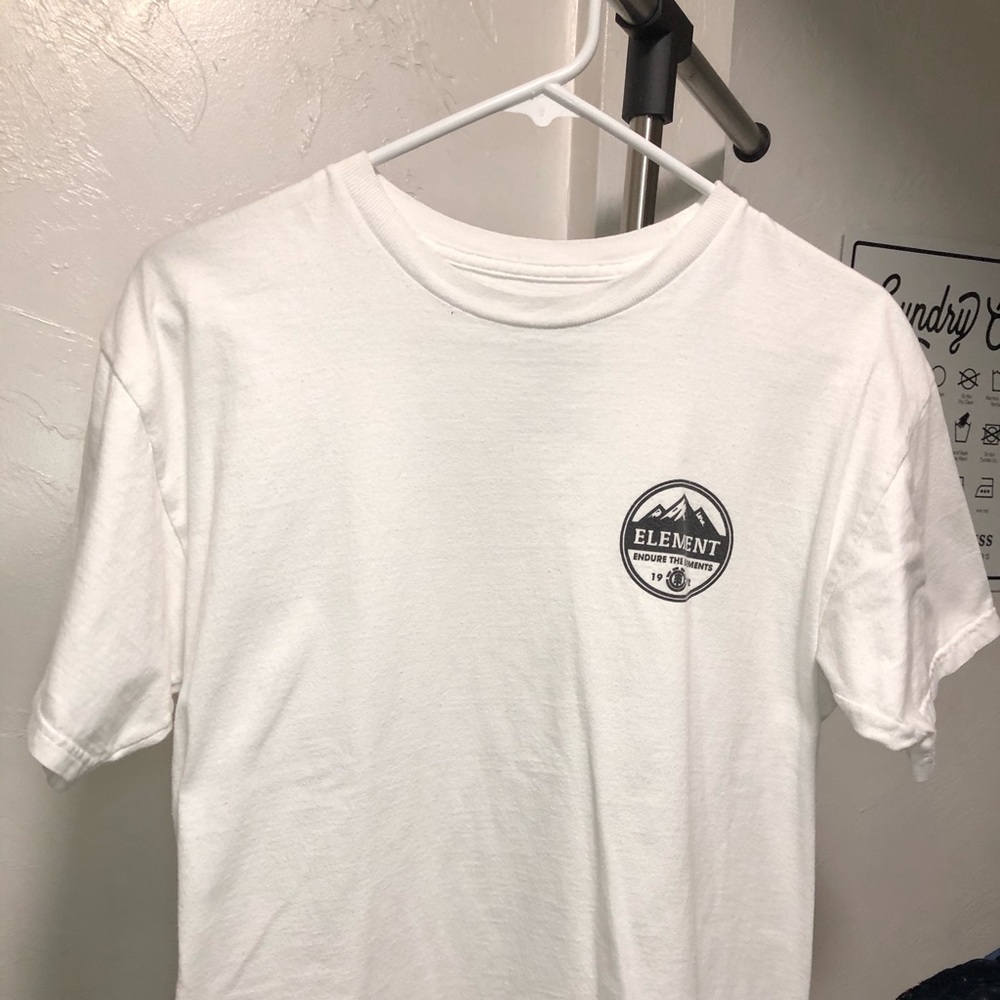 White Element Tee